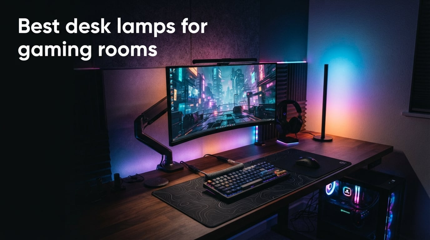 10 Best Desk Lamps for Gaming Rooms (September 2026) Tested