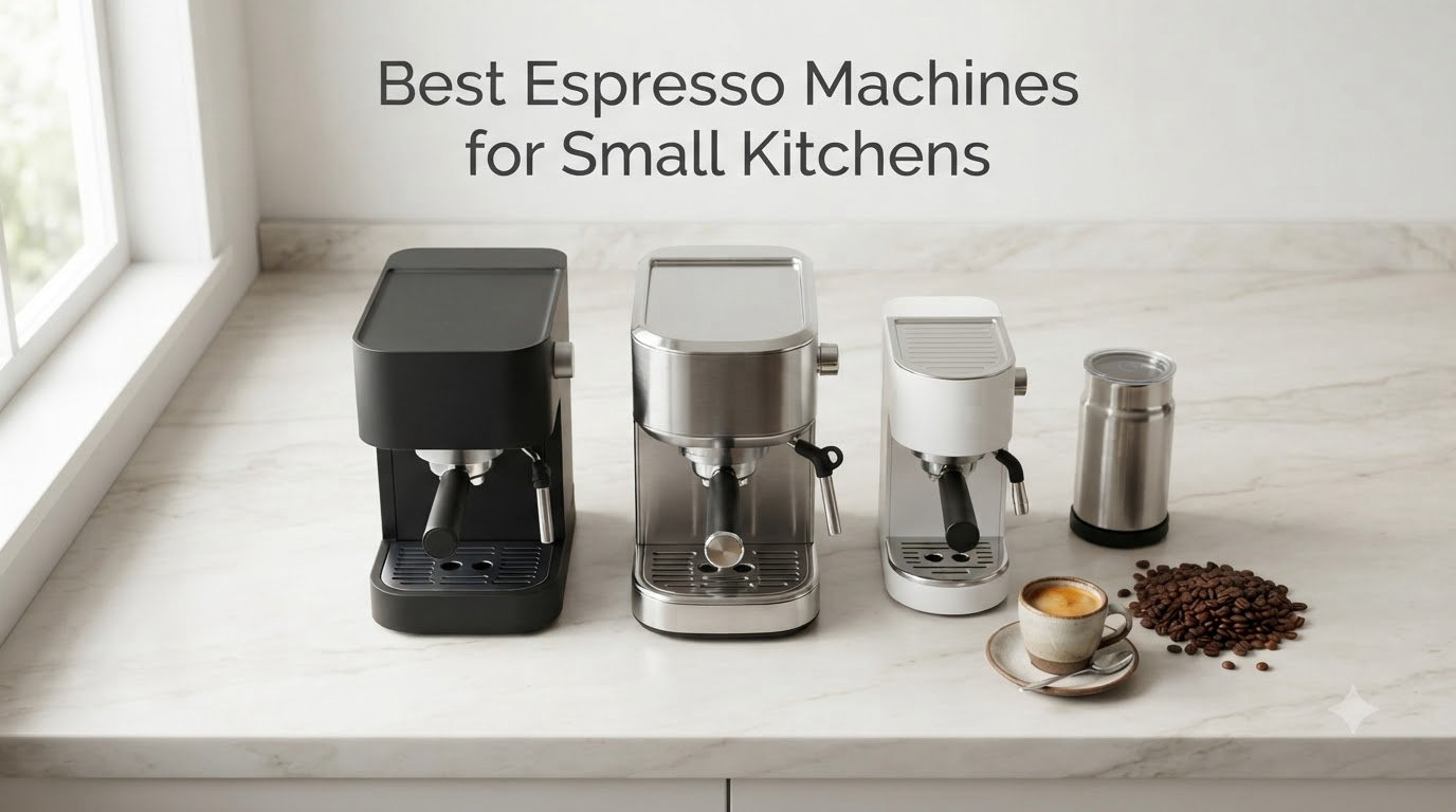 8 Best Espresso Machines for Small Kitchens (September 2026)