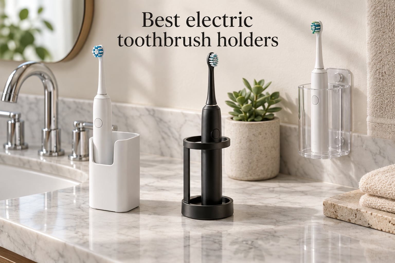Best electric toothbrush holders