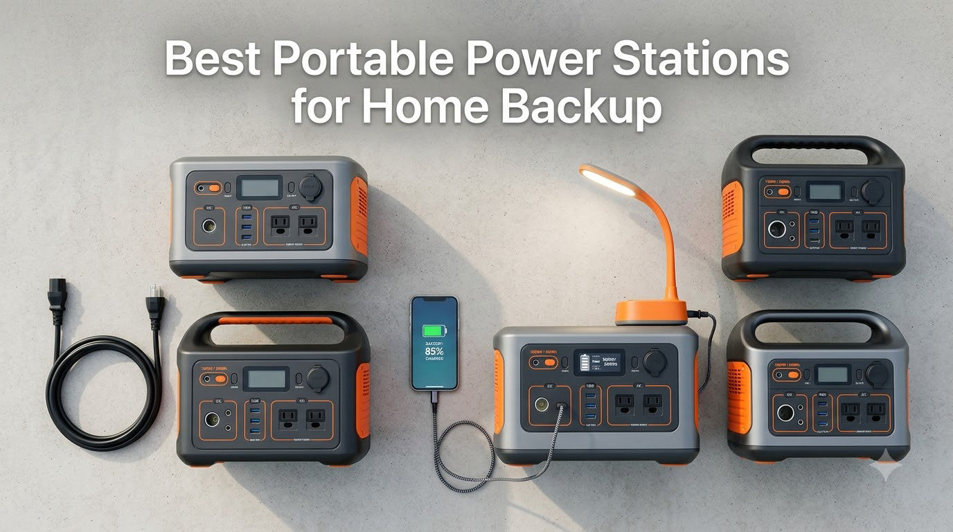 10 Best Portable Power Stations for Home Backup (2026) Reviews