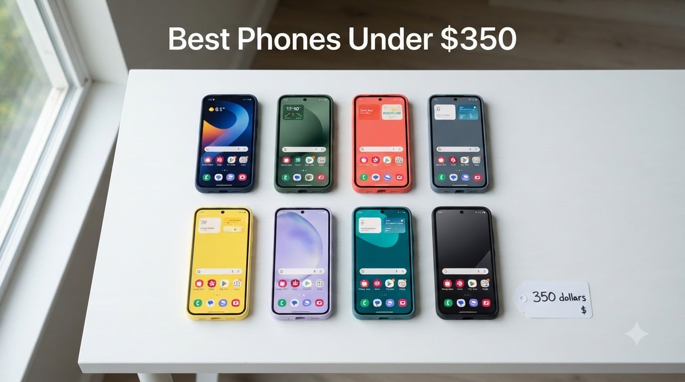 8 Best Phones Under 350 (September 2026) Tested and Ranked