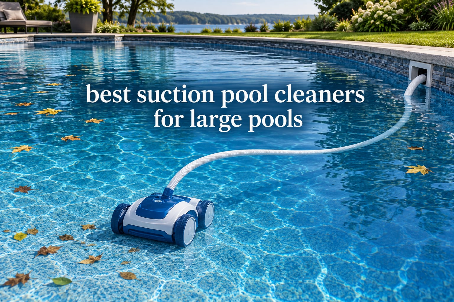 best suction pool cleaners for large pools