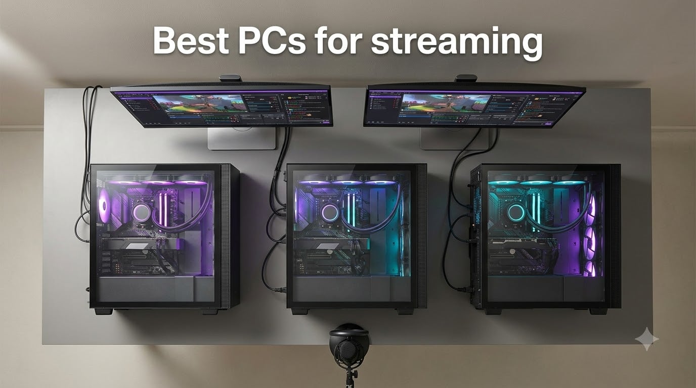 Best PCs for streaming