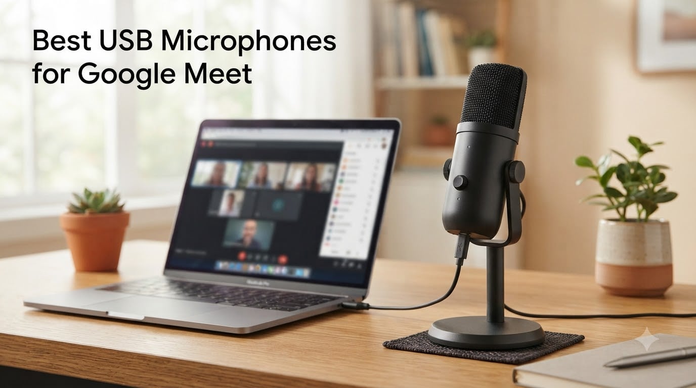 Best USB Microphones for Google Meet