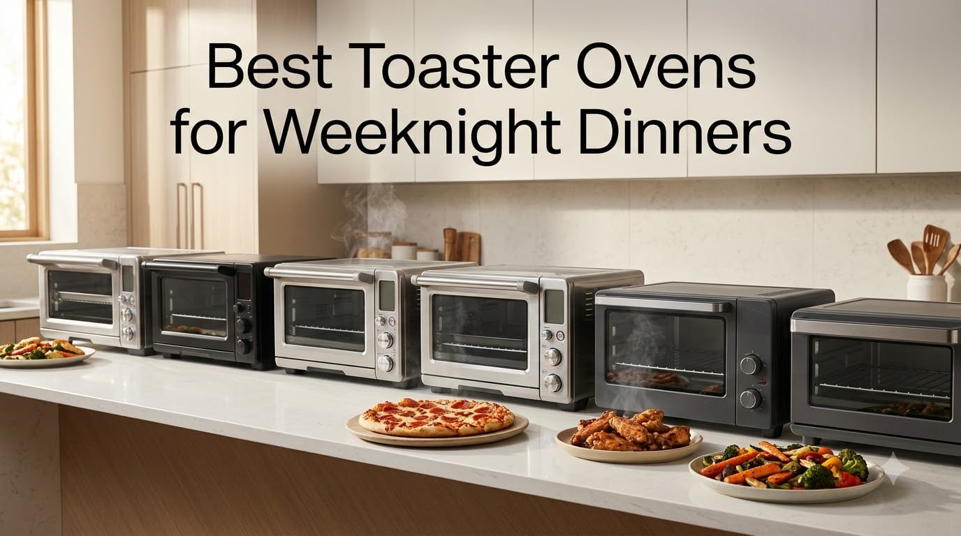 8 Best Toaster Ovens for Weeknight Dinners (September 2026) Tested