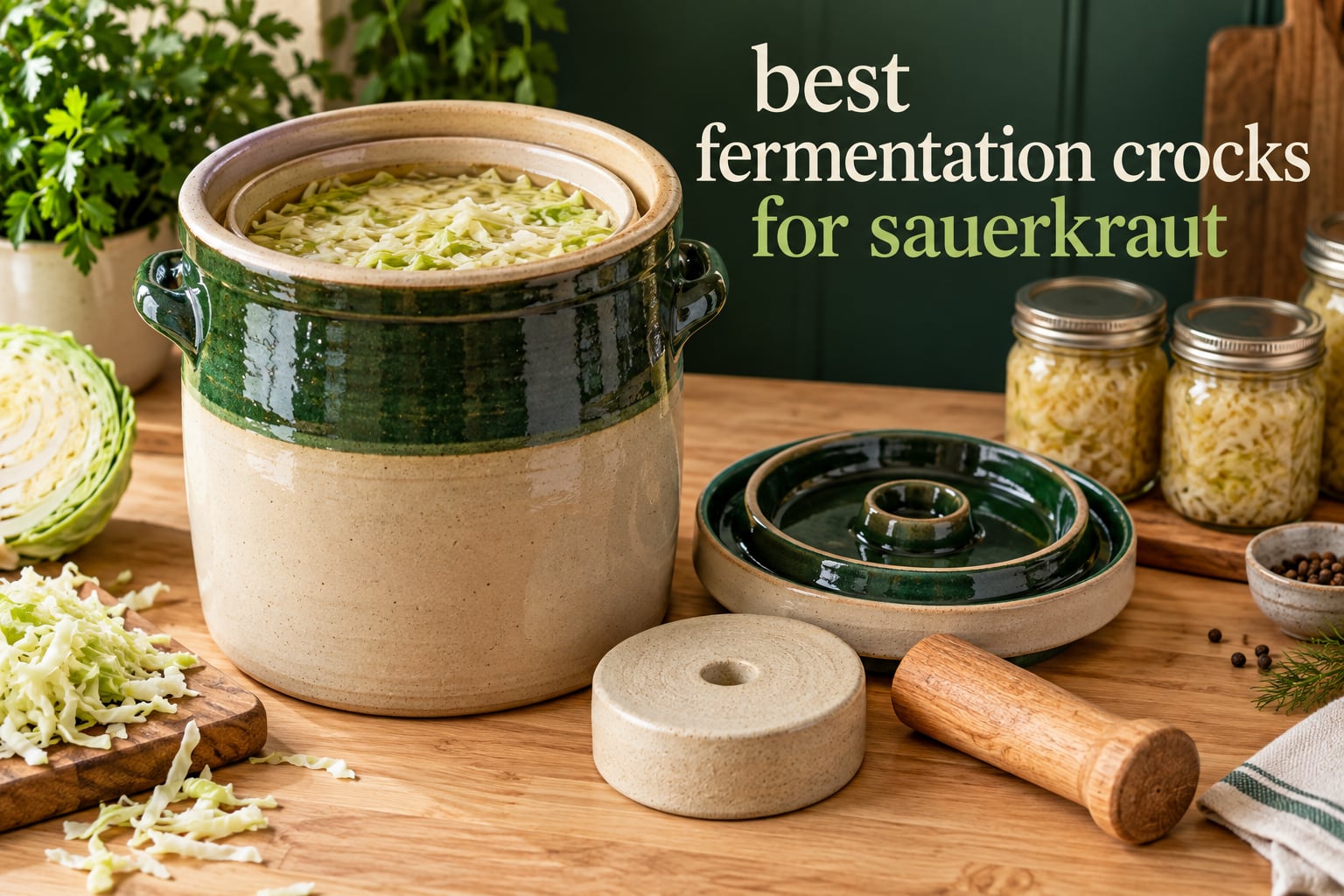 best fermentation crocks for sauerkraut