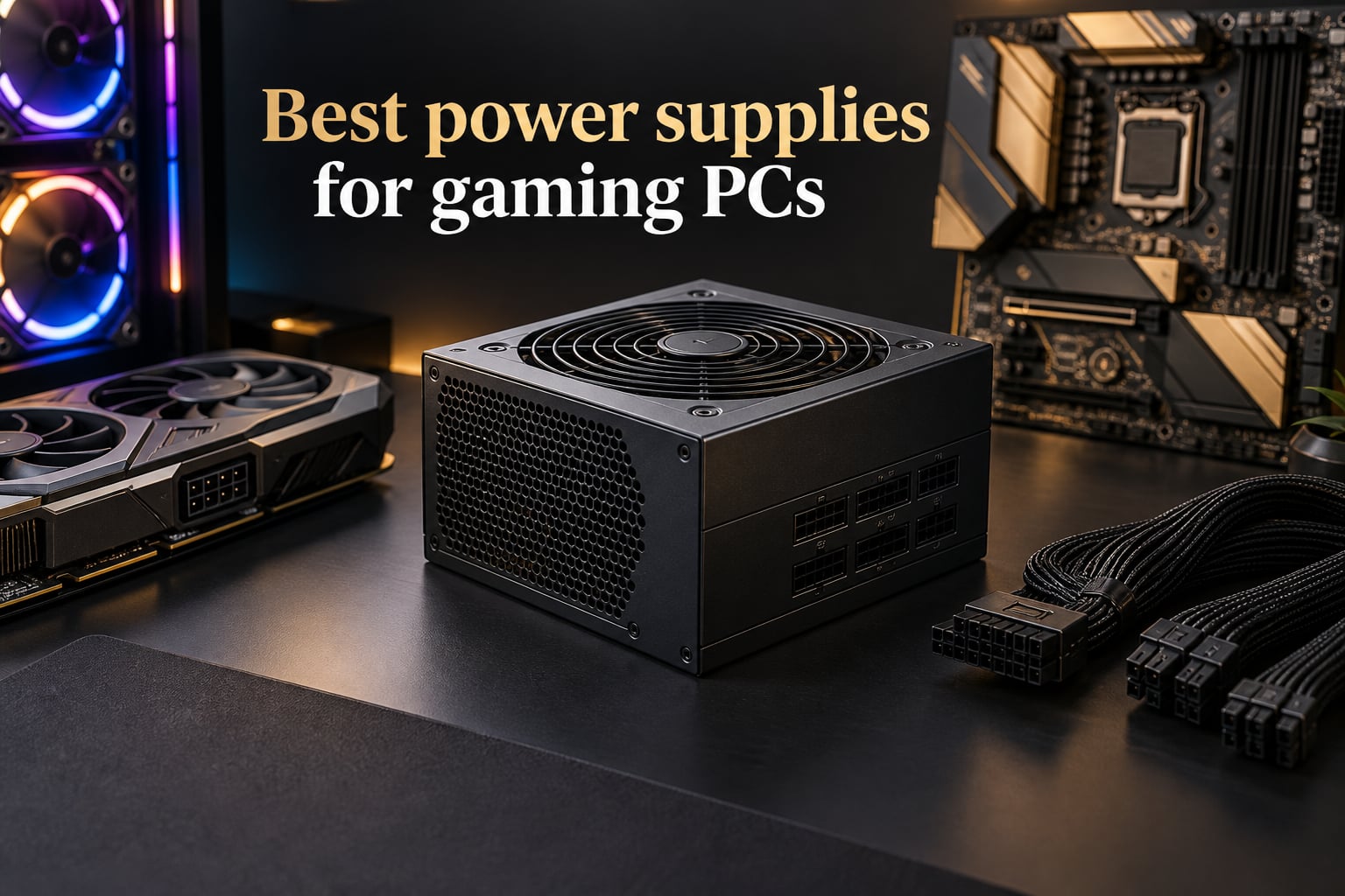 Best power supplies for gaming PCs