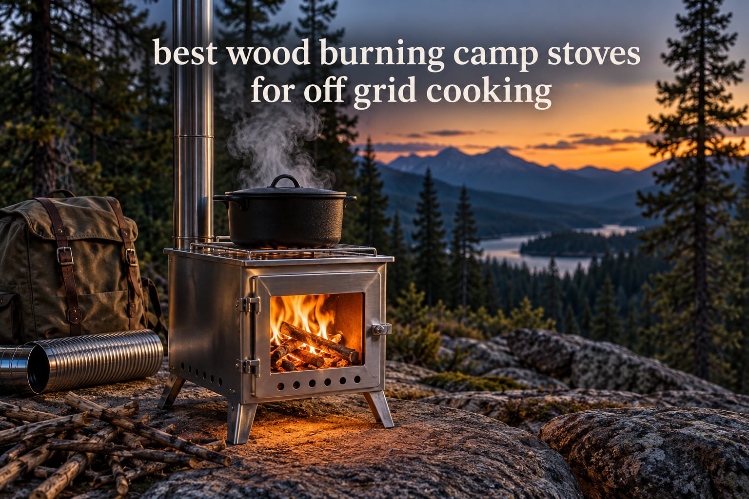 best wood burning camp stoves for off grid cooking