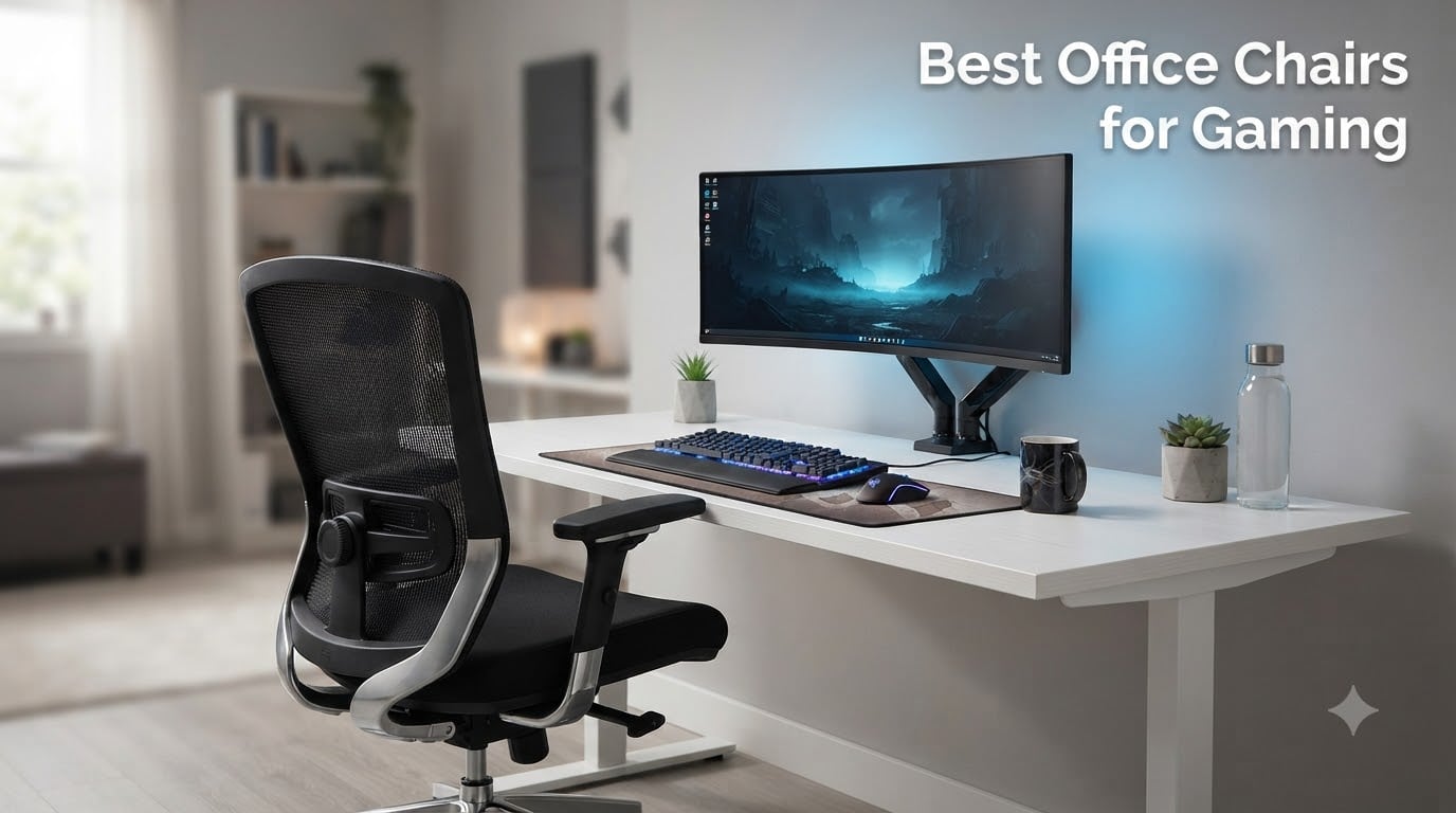 8 Best Office Chairs for Gaming (September 2026) Tested Long Sessions