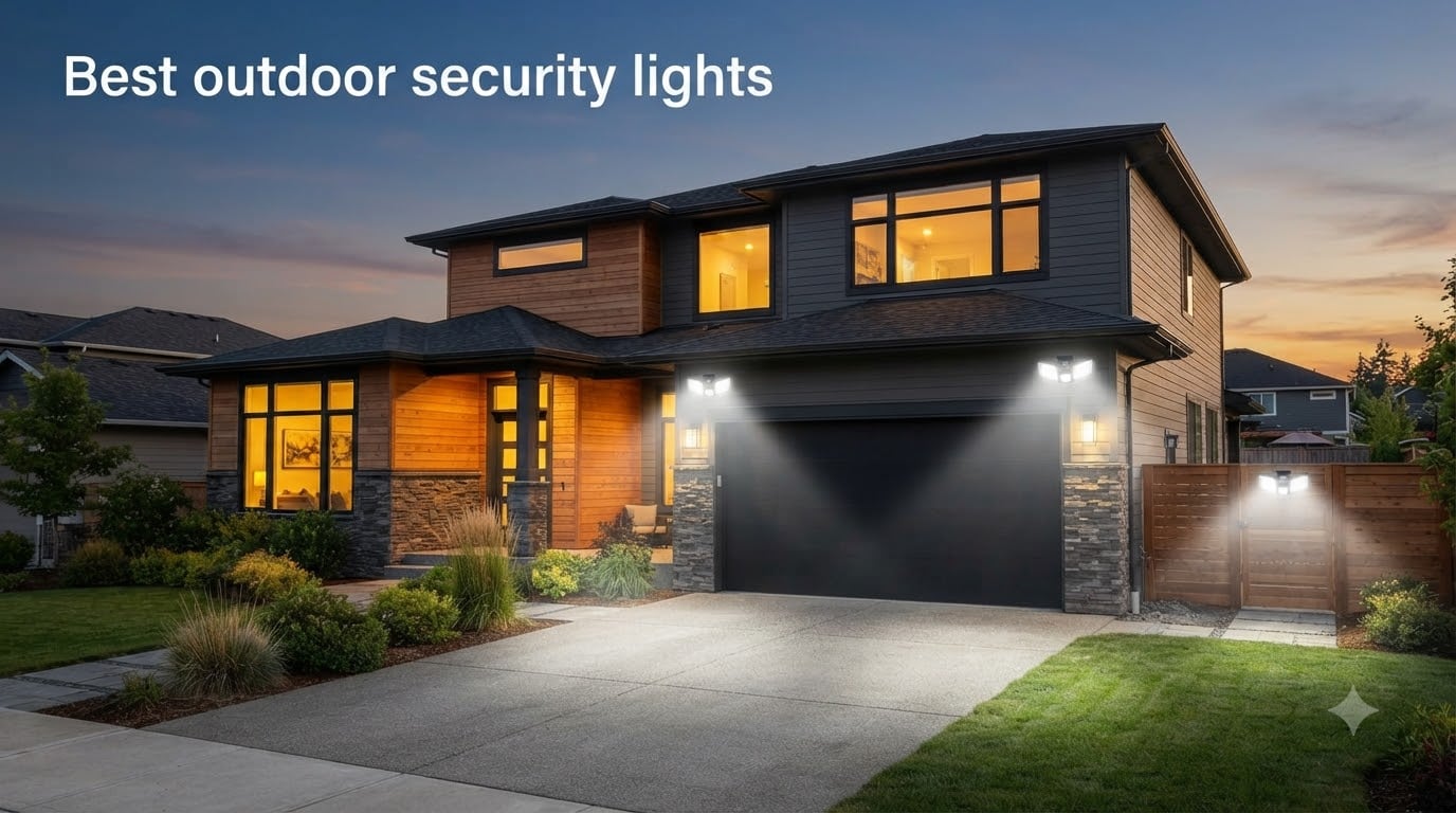 Best outdoor security lights