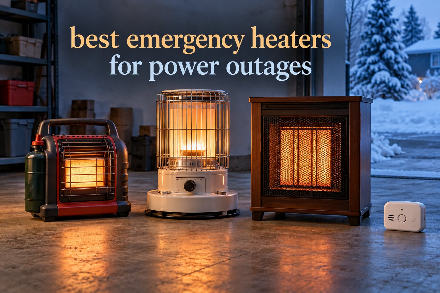 best emergency heaters for power outages