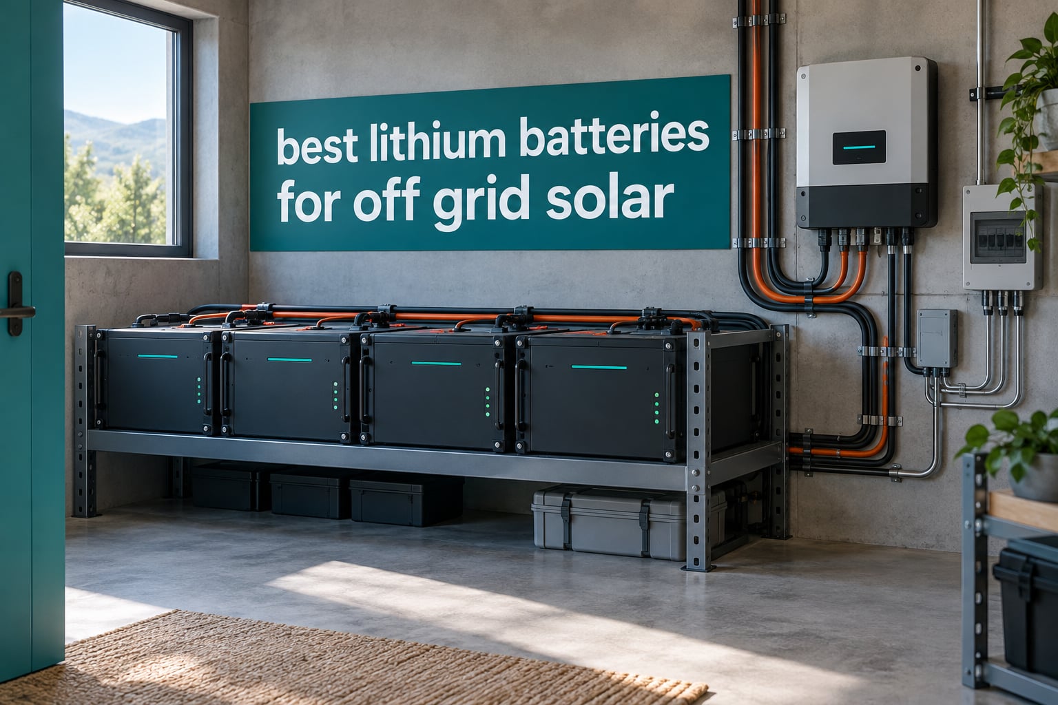best lithium batteries for off grid solar