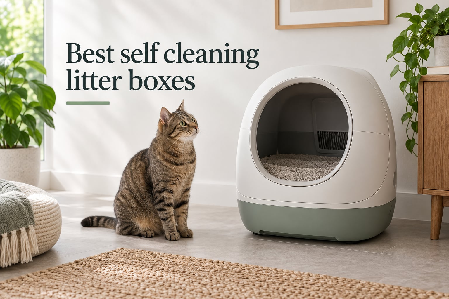 Best self cleaning litter boxes