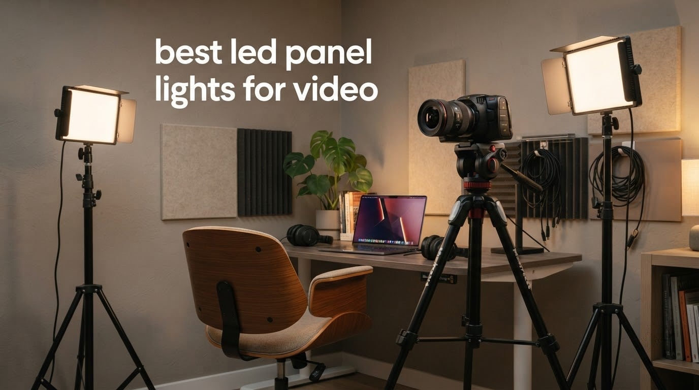 12 Best LED Panel Lights for Video (September 2026) Reviewed