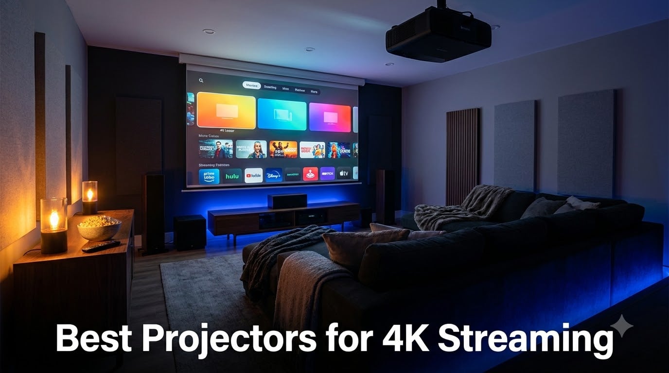 10 Best Projectors for 4K Streaming 2026