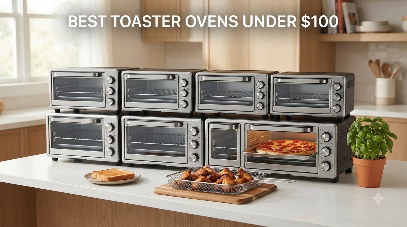 8 Best Toaster Ovens Under $100 (September 2026) Expert Reviews