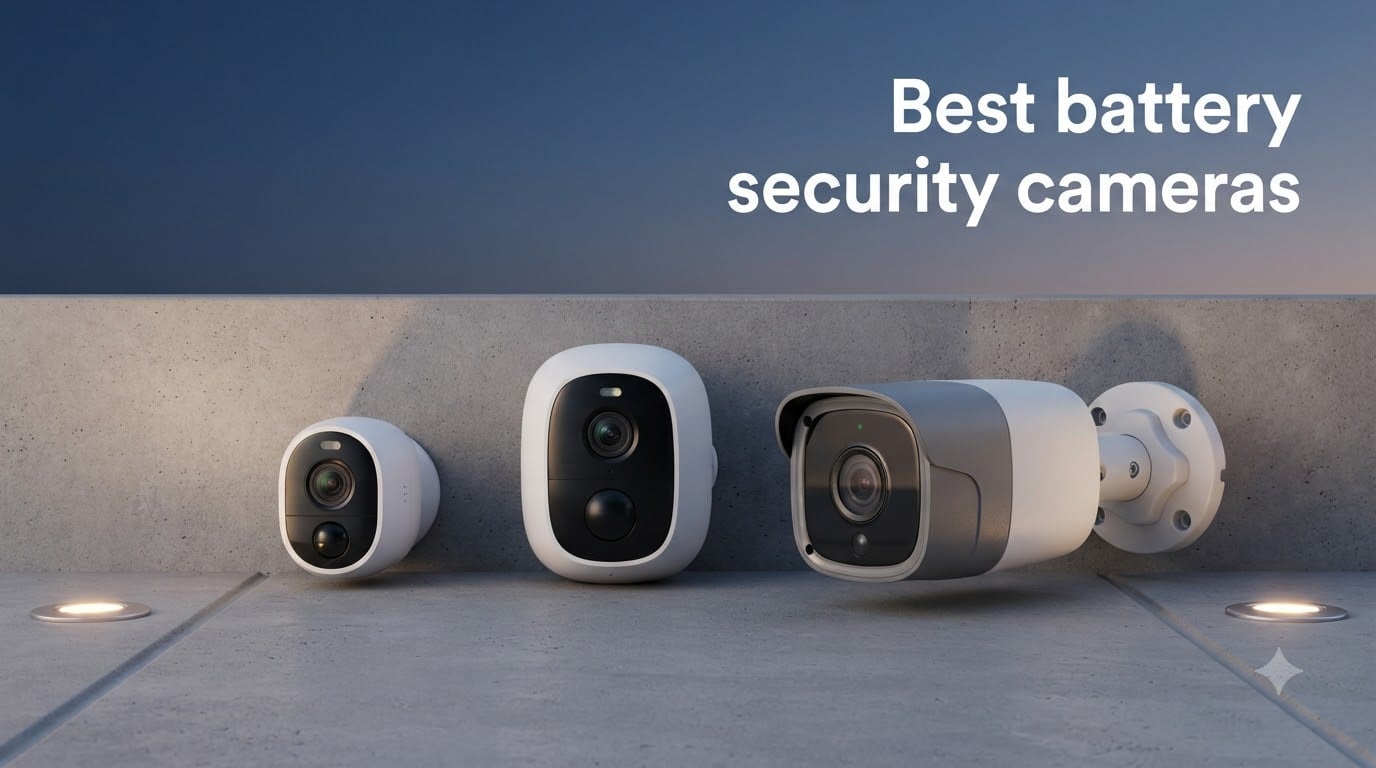 Best battery security cameras