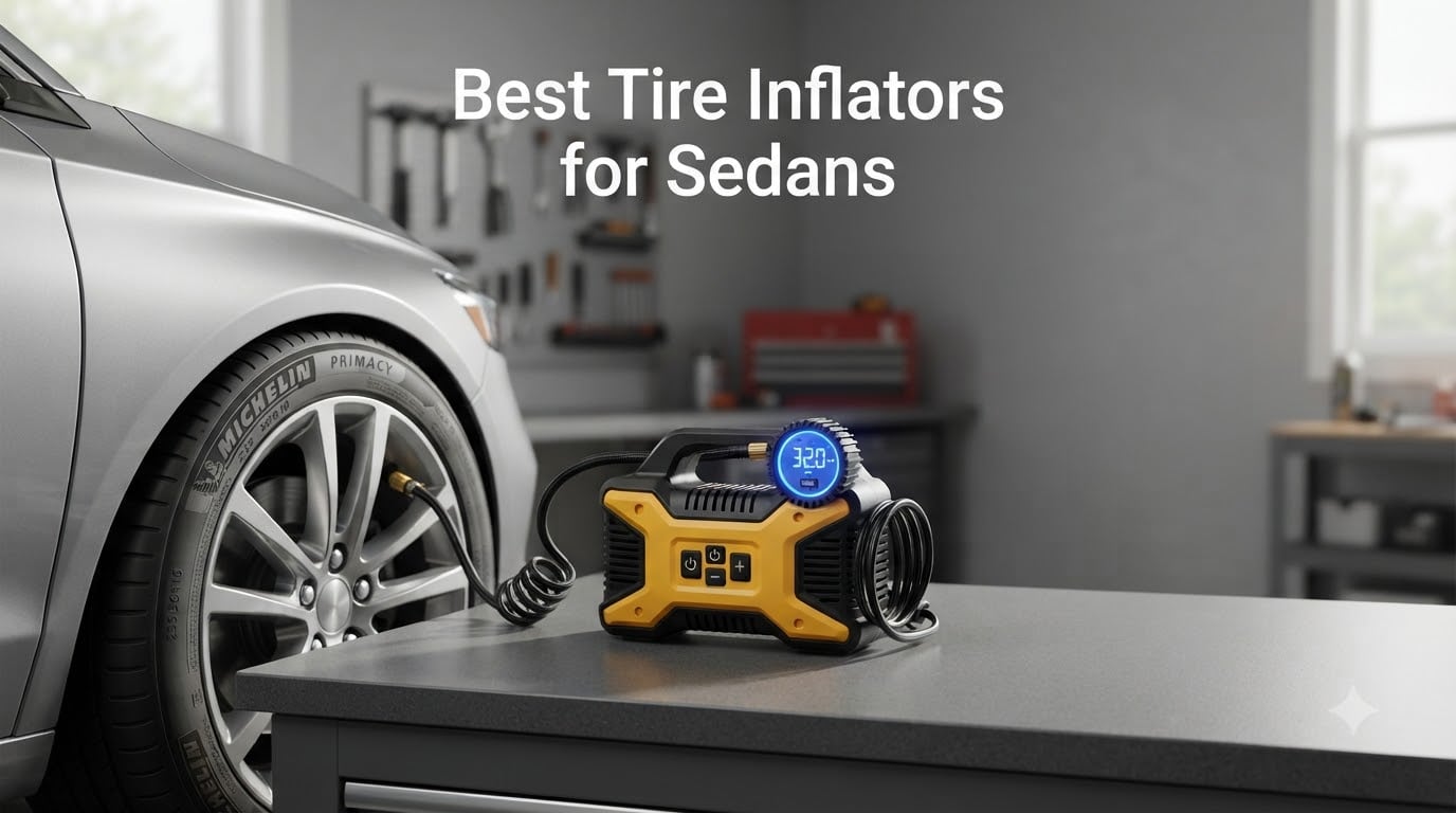 8 Best Tire Inflators for Sedans (September 2026) Reviews
