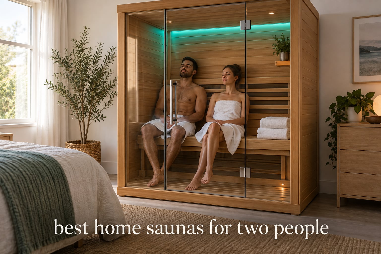 best home saunas for two people