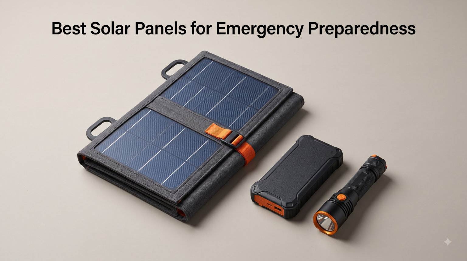 Best Solar Panels for Emergency Preparedness