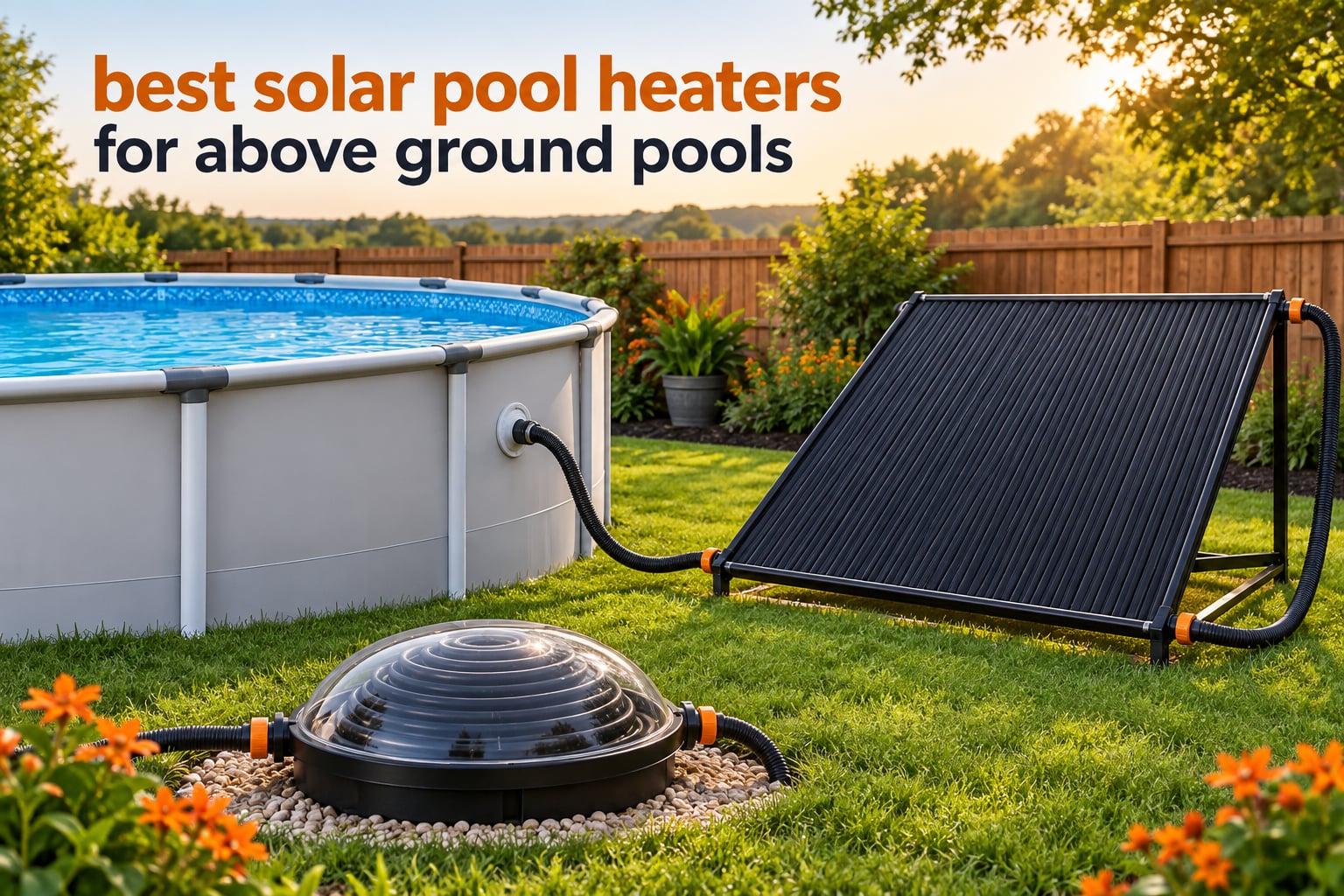 best solar pool heaters for above ground pools