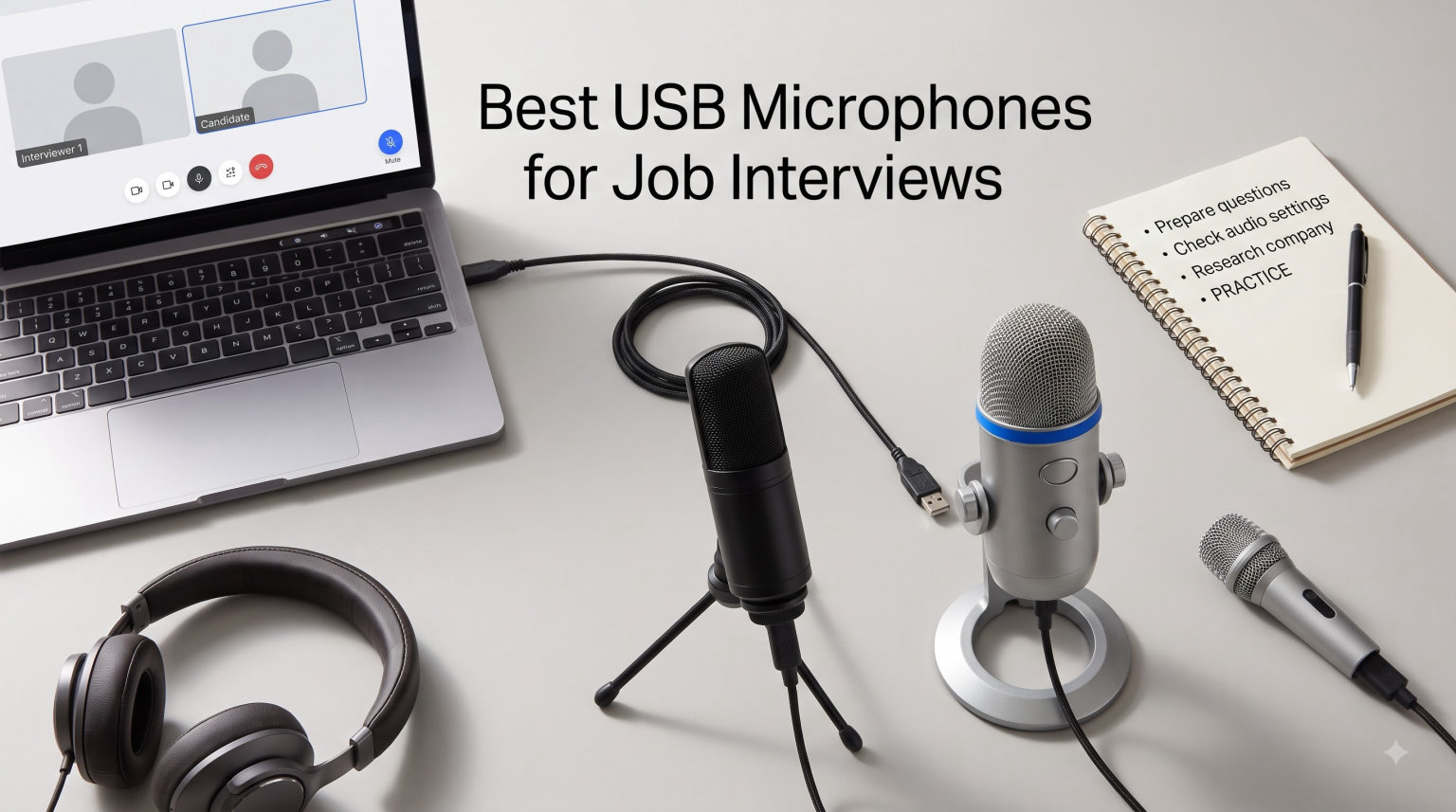 8 Best USB Microphones for Job Interviews (September 2026)