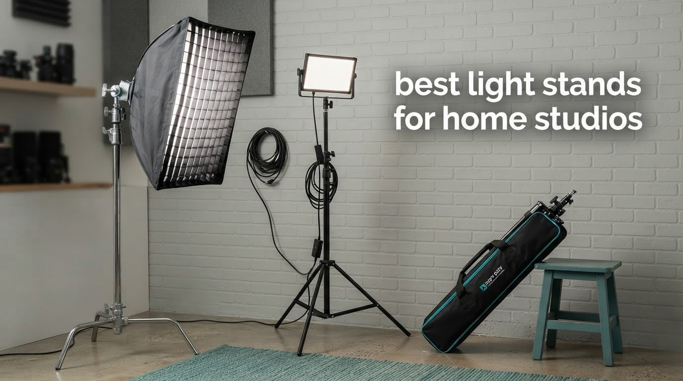 12 Best Light Stands for Home Studios (September 2026) Reviewed