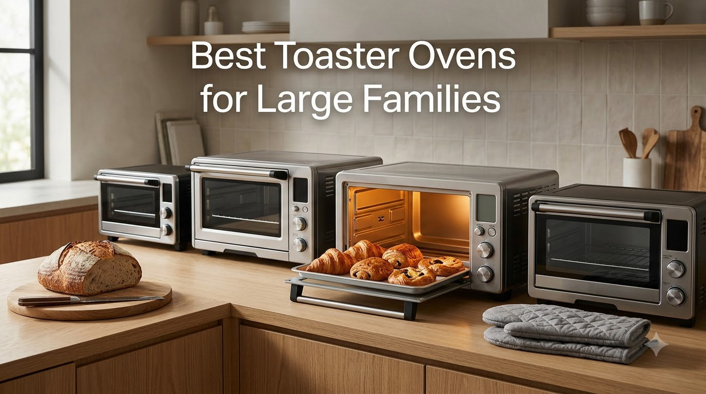 14 Best Toaster Ovens for Large Families (September 2026)