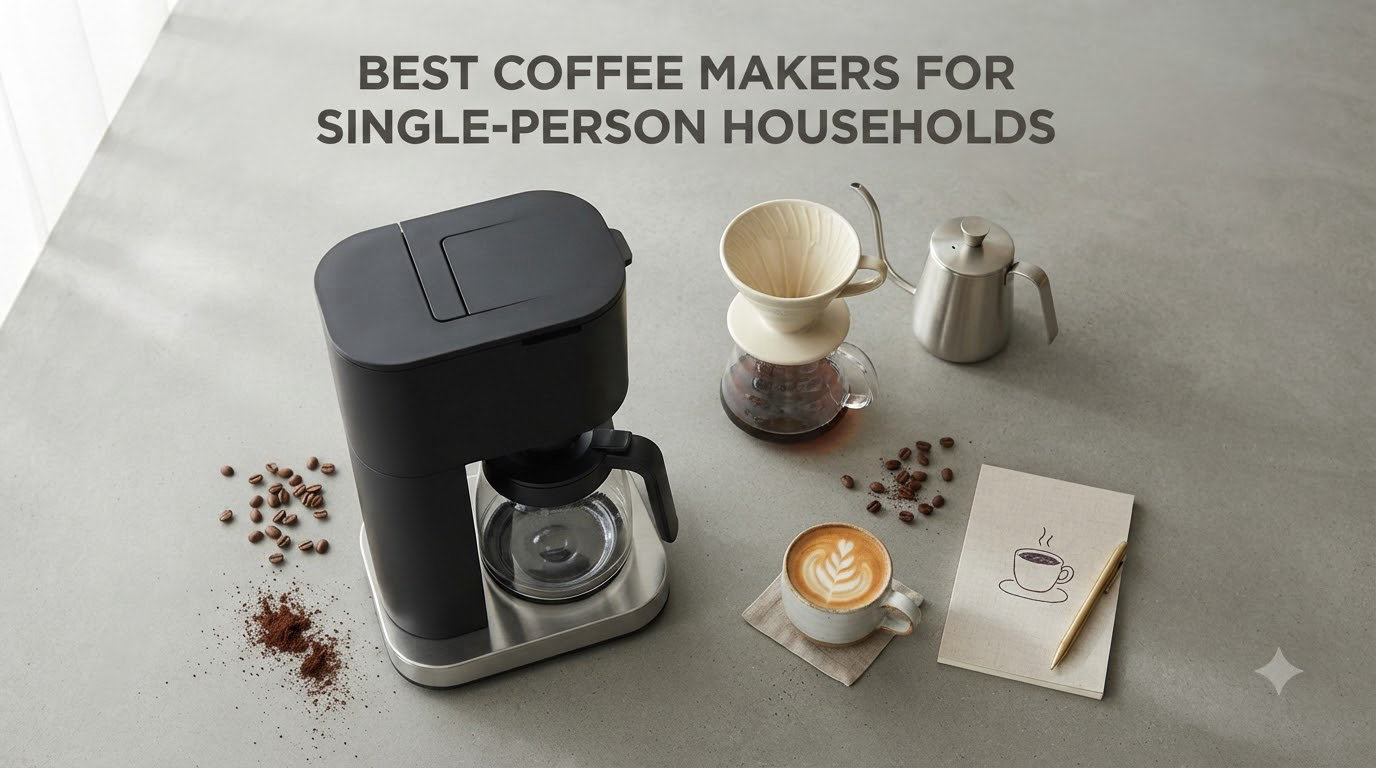 7 Best Coffee Makers for Single-Person Households (September 2026)