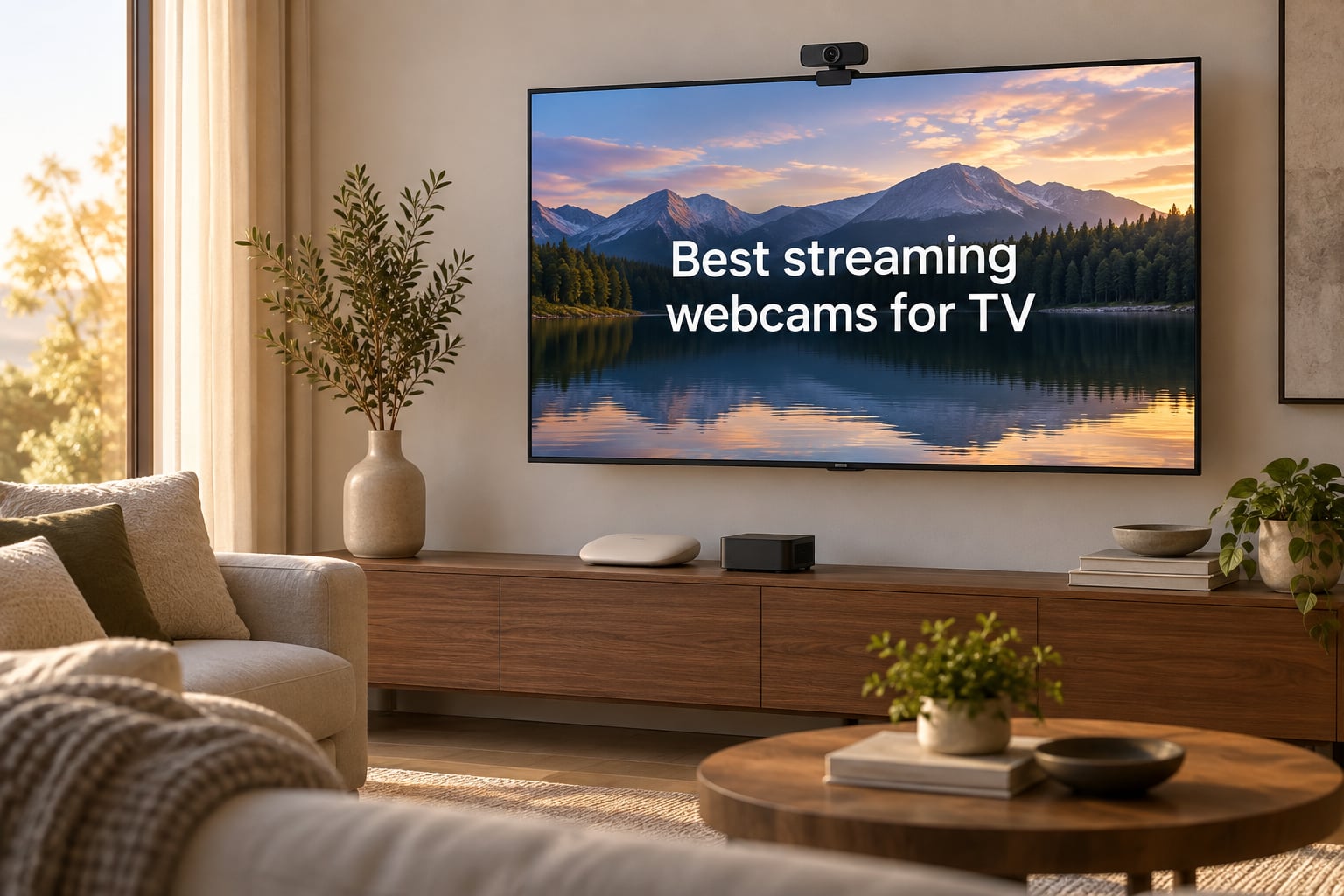 Best streaming webcams for TV