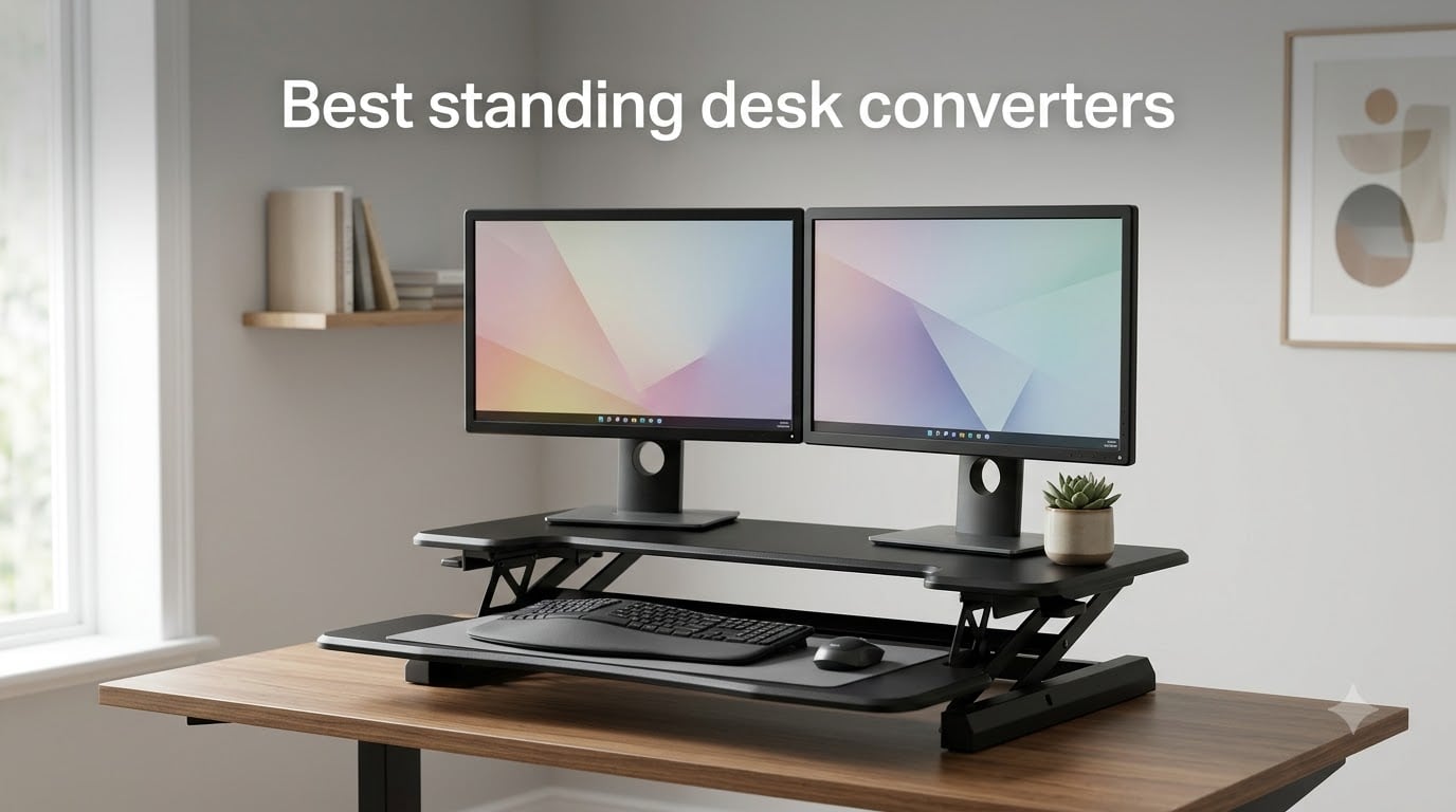 Best standing desk converters