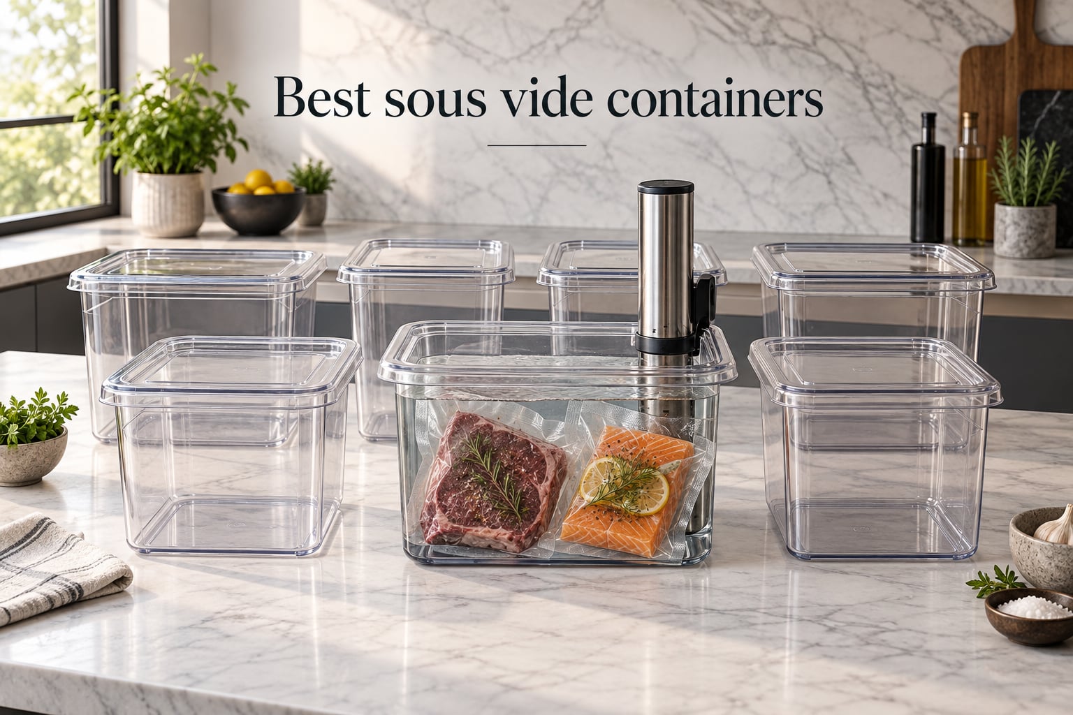 Best sous vide containers