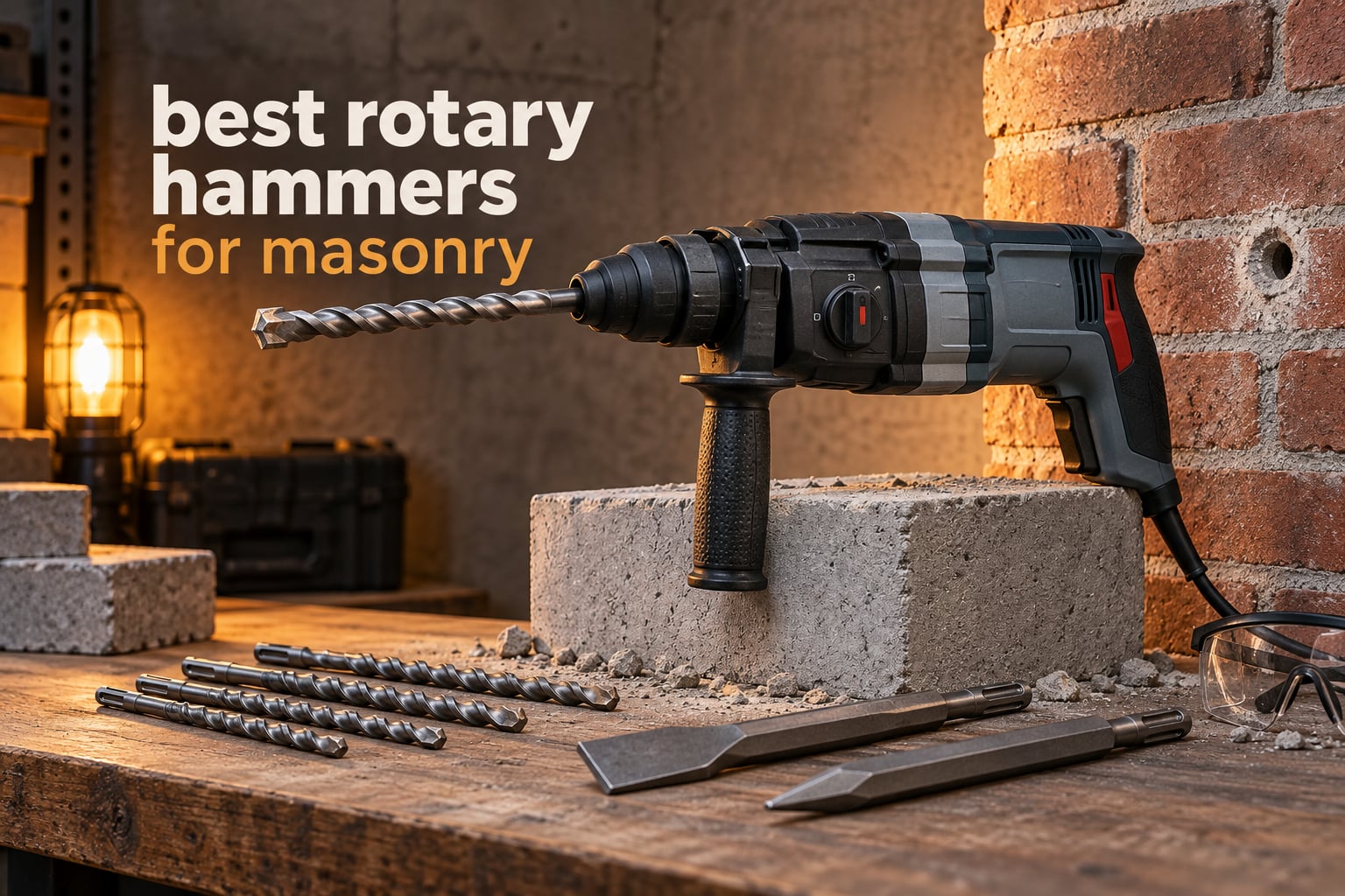 best rotary hammers for masonry