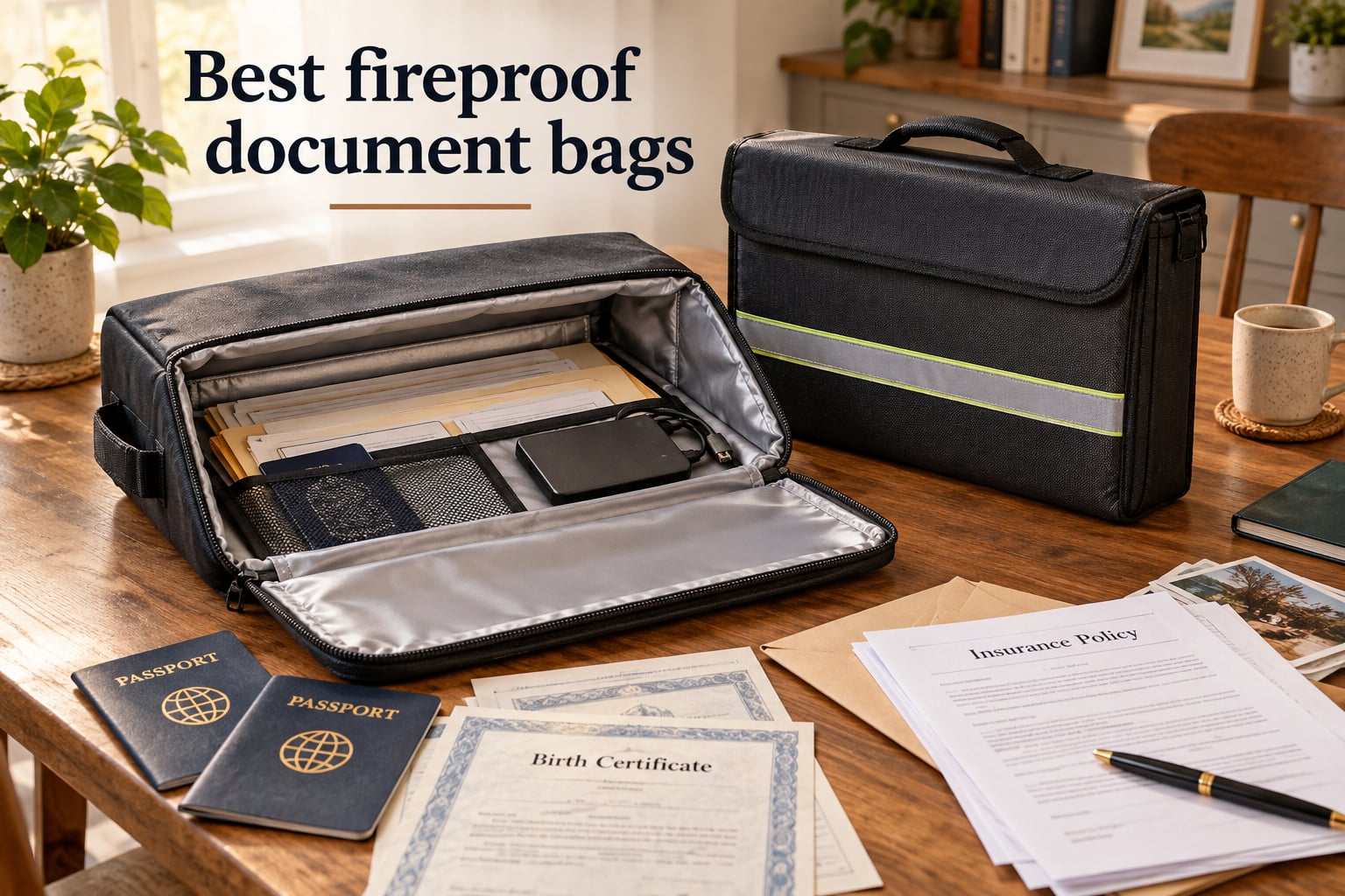 10 Best Fireproof Document Bags (September 2026) Tested and Compared