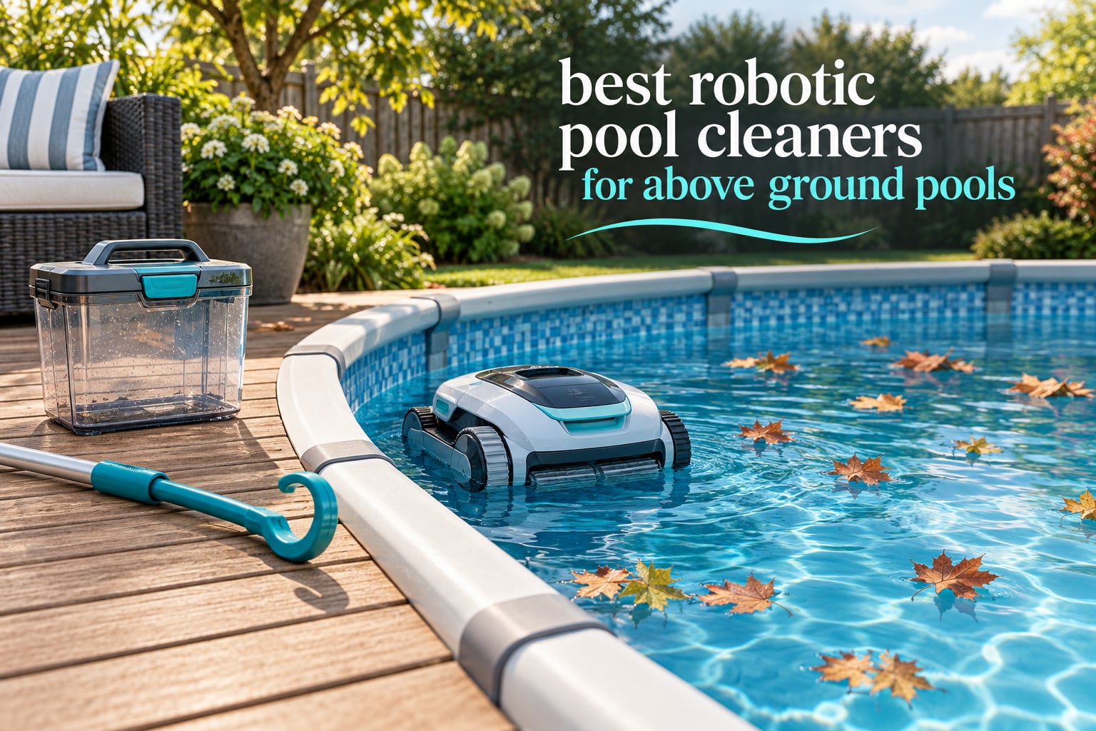 best robotic pool cleaners for above ground pools