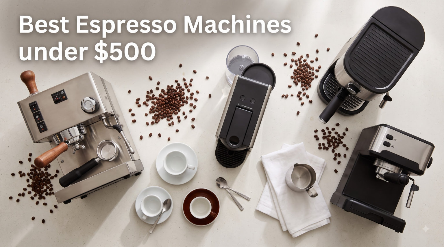 Best Espresso Machines under $500
