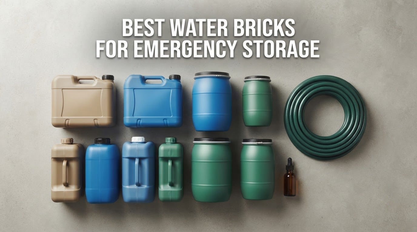 best water bricks for emergency storage