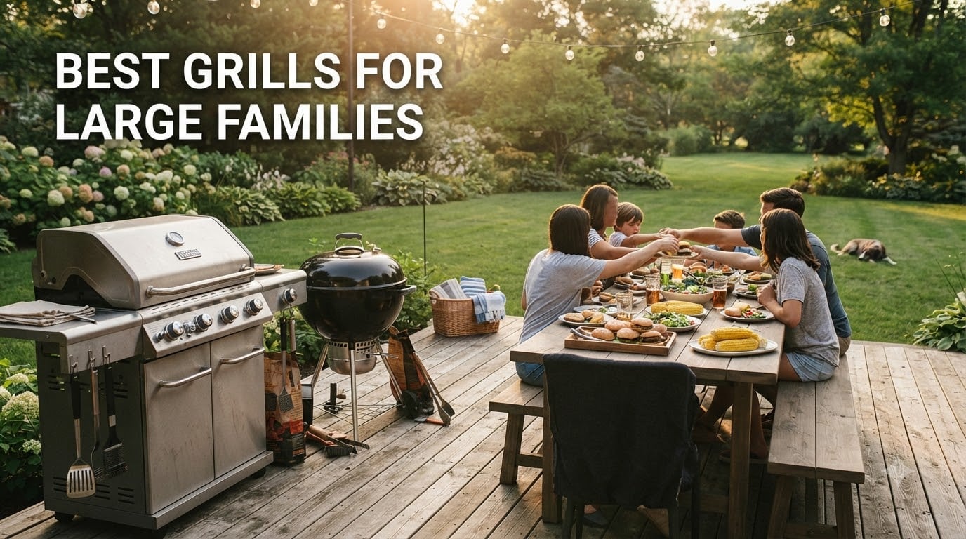 Best grills for large families