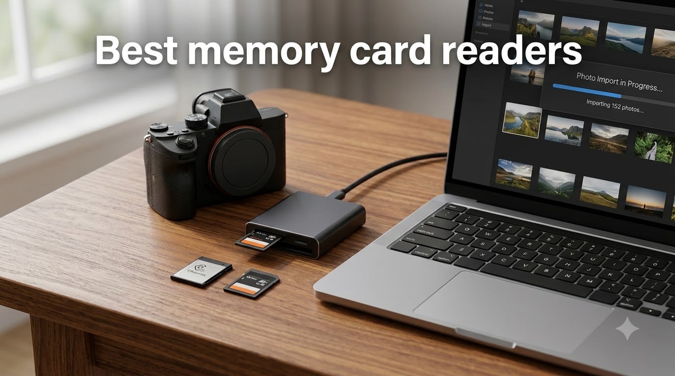 8 Best Memory Card Readers (September 2026) Tested & Reviewed