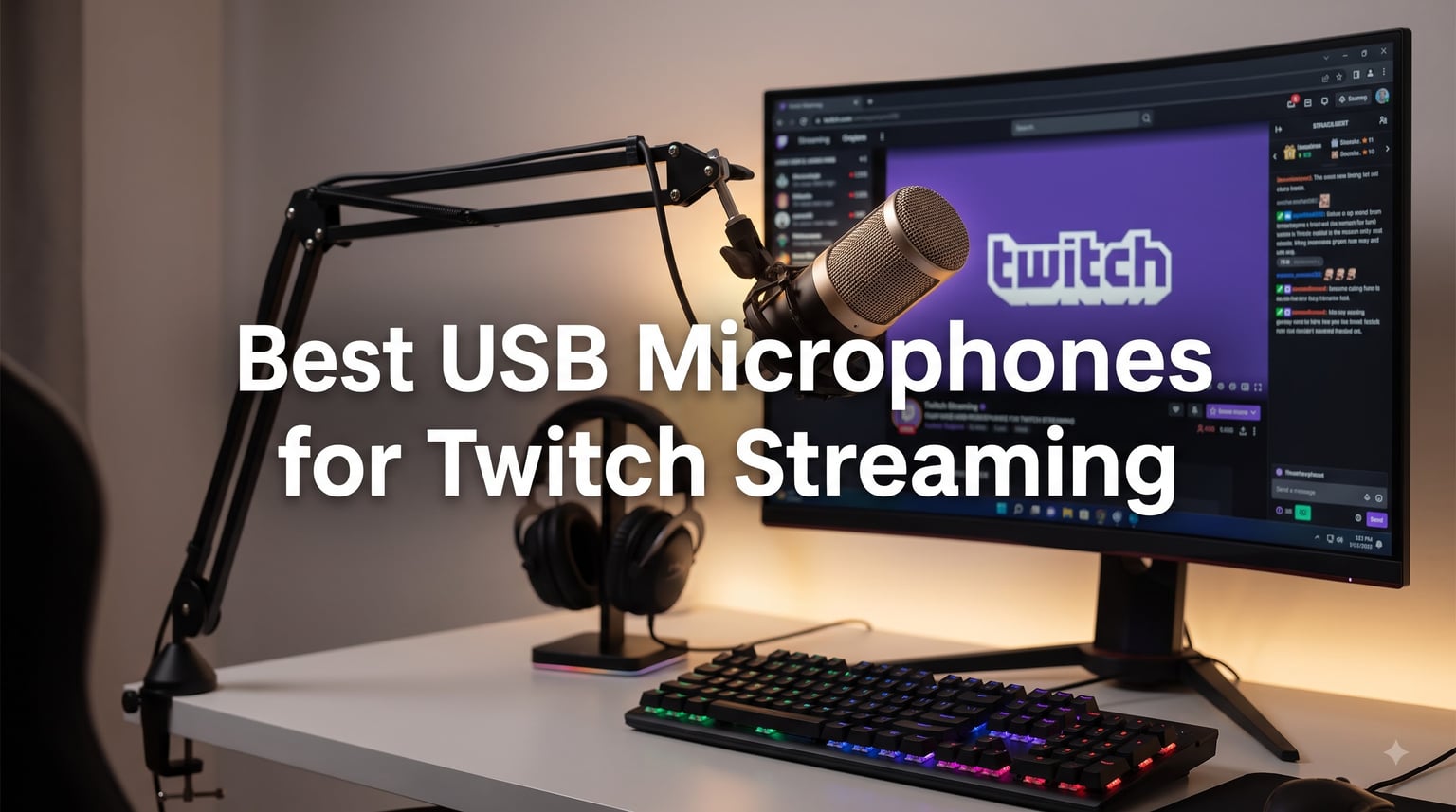 Best USB Microphones for Twitch Streaming