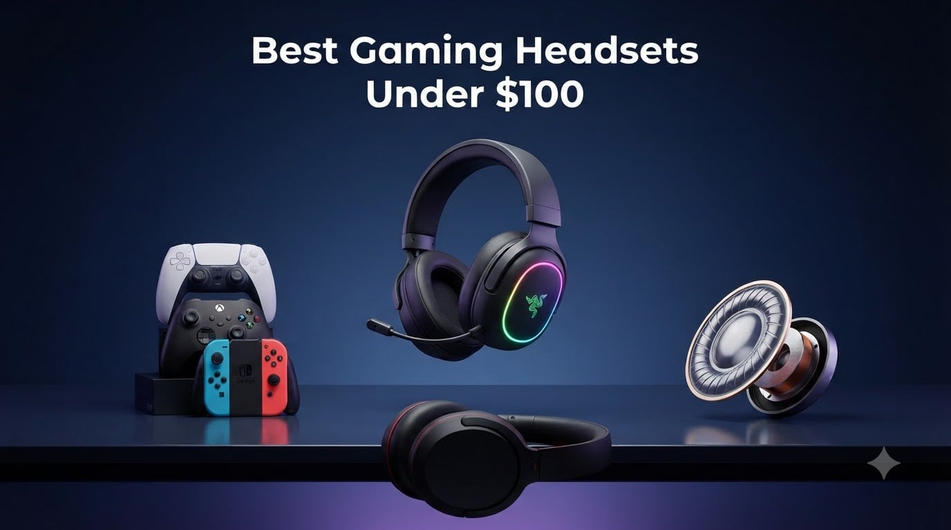 8 Best Gaming Headsets Under $100 (September 2026) Tested and Ranked