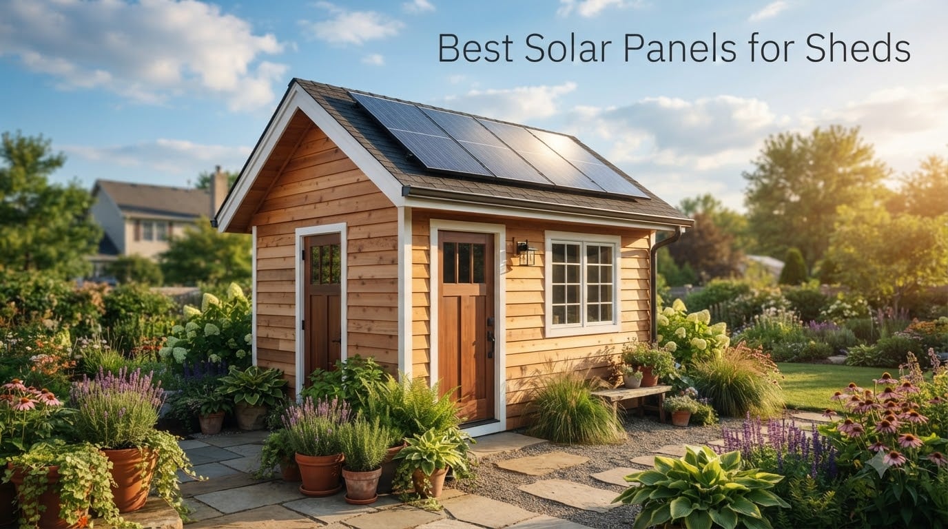 10 Best Solar Panels for Sheds September 2026 Tested and Reviewed