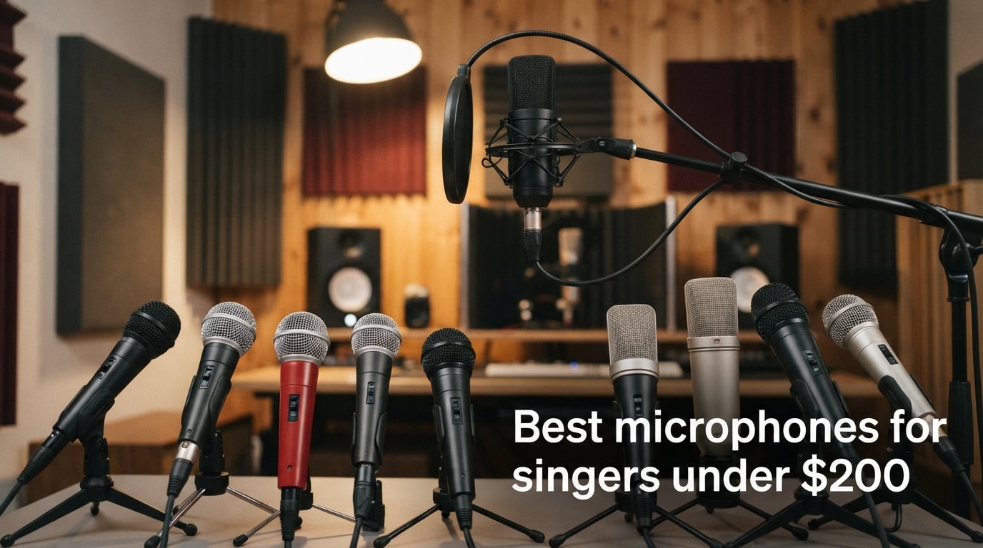 8 Best Microphones for Singers Under $200 (September 2026) Tested