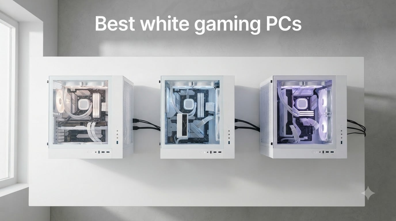 Best white gaming PCs