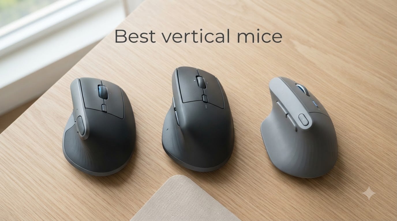 10 Best Vertical Mice (September 2026) Tested for Comfort