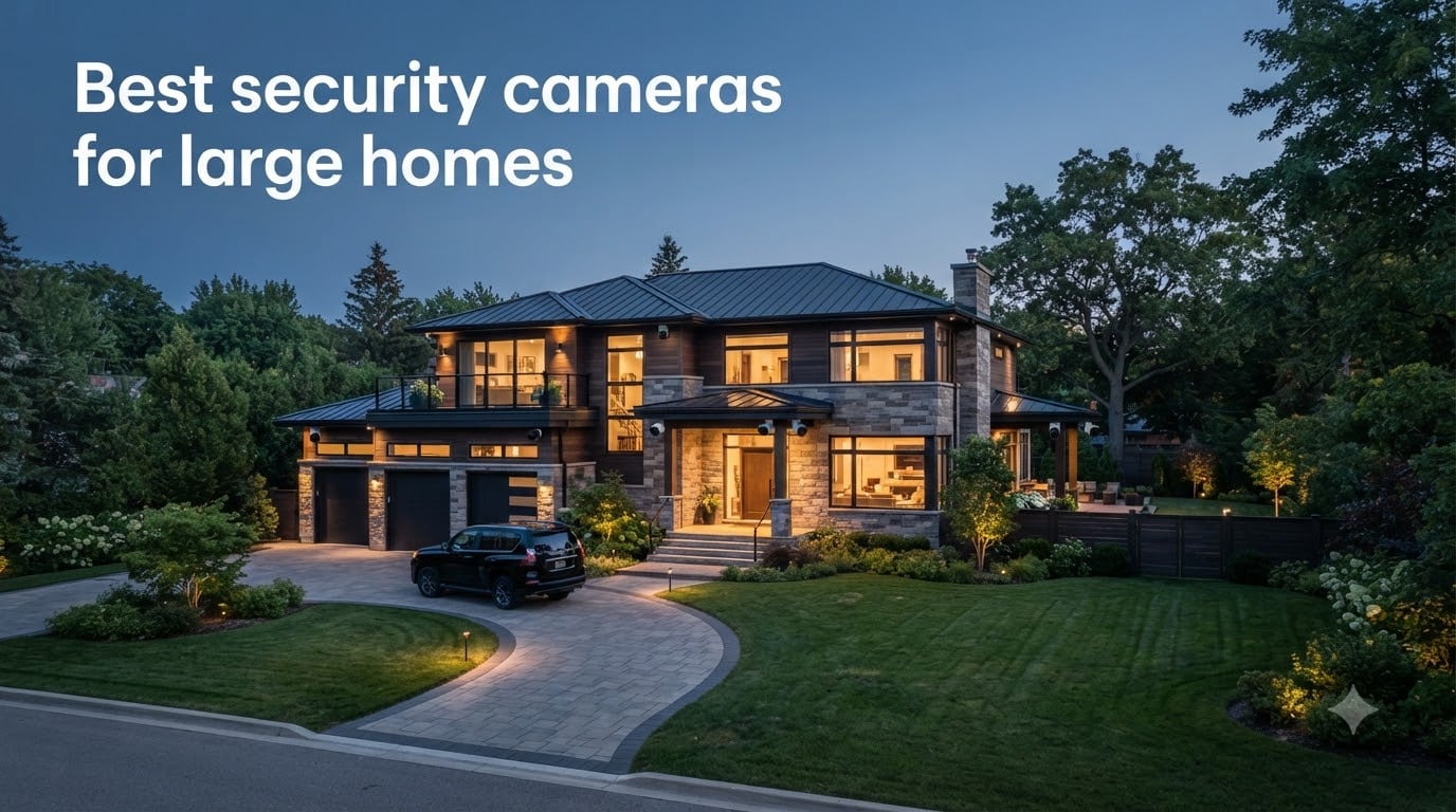 10 Best Security Cameras for Large Homes (September 2026)