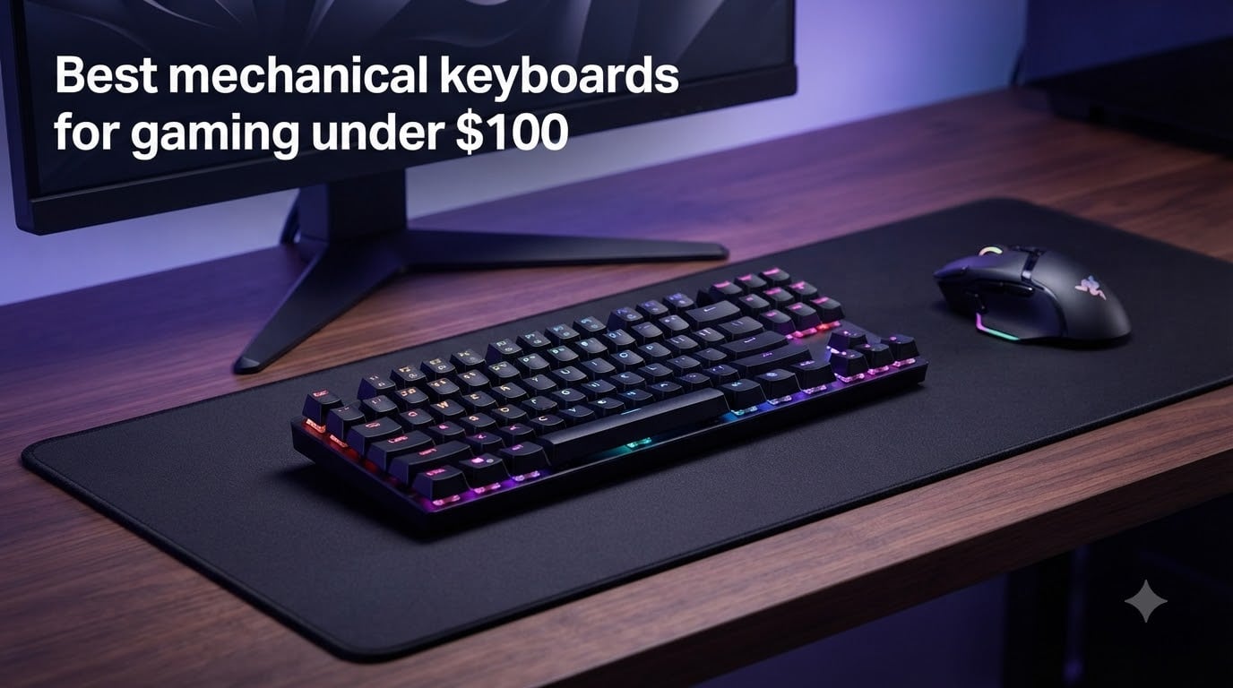 10 Best Mechanical Keyboards for Gaming Under $100 (September 2026)