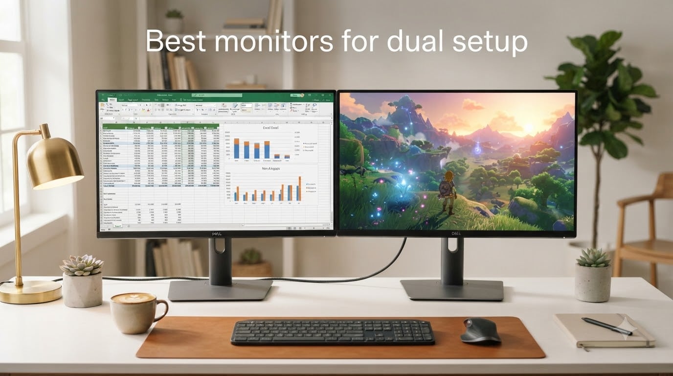 Best monitors for dual setup