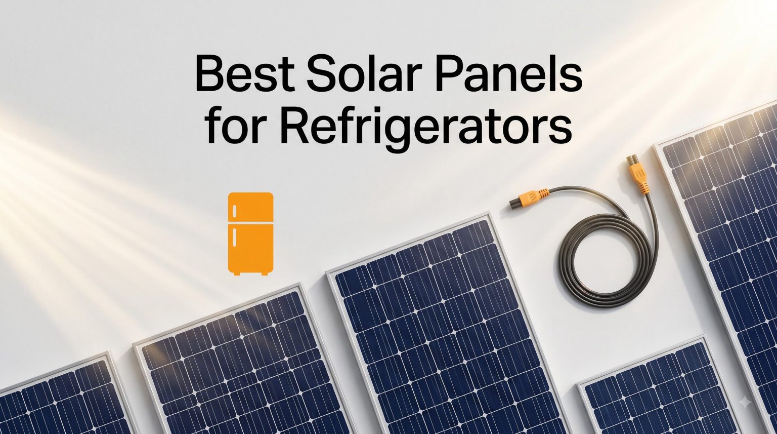 8 Best Solar Panels for Refrigerators (September 2026)