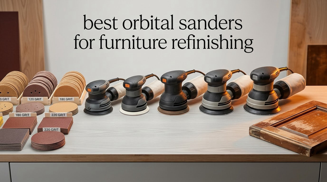 best orbital sanders for furniture refinishing